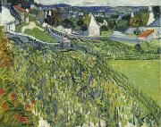 Vincent Van Gogh Vineyards at Auvers Sweden oil painting reproduction